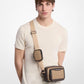 Cooper Signature Logo Camera Crossbody Bag With Pouch