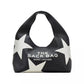 The Star Patchwork Leather Sack Bag