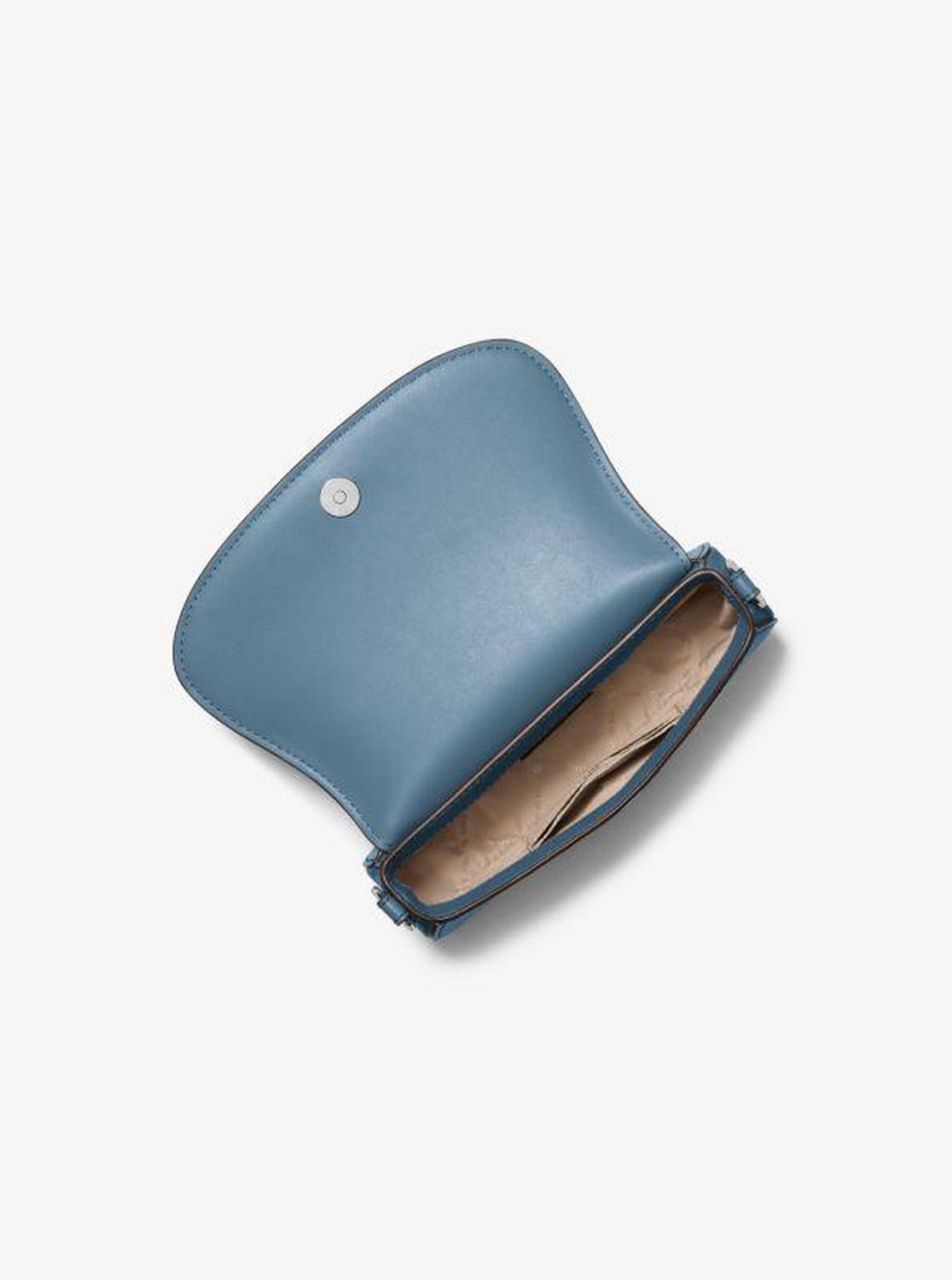 Mila Small Leather Convertible Crossbody Bag