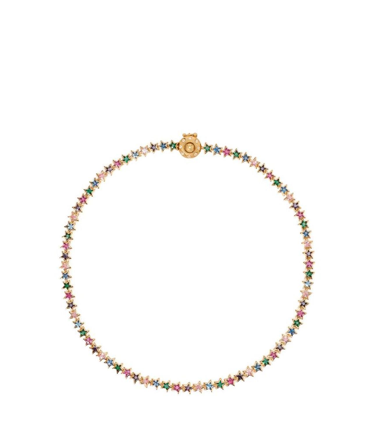 Space Cadet Star Tennis Necklace