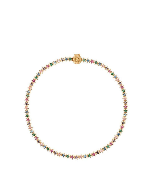 Space Cadet Star Tennis Necklace