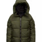 Toddler & Little Boys Puffer Jacket with Bib