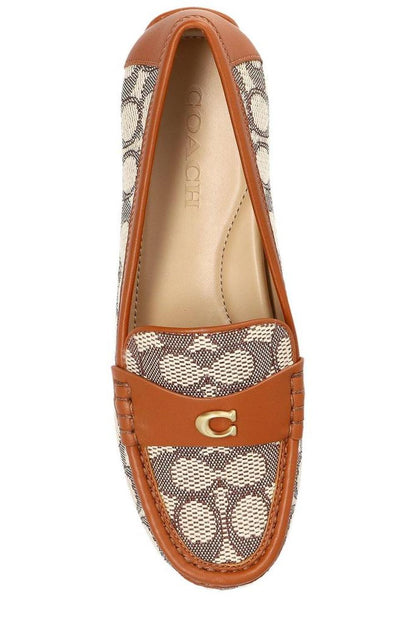 Coach Sculpted C Monogram Loafers