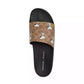 X Peanuts Men's Signature Canvas Snoopy Print Pool Slide