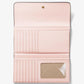 Jet Set Large Signature Logo Tri-Fold Wallet