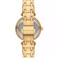 Women's Laney Three-Hand Gold-Tone Stainless Steel Watch, 30mm
