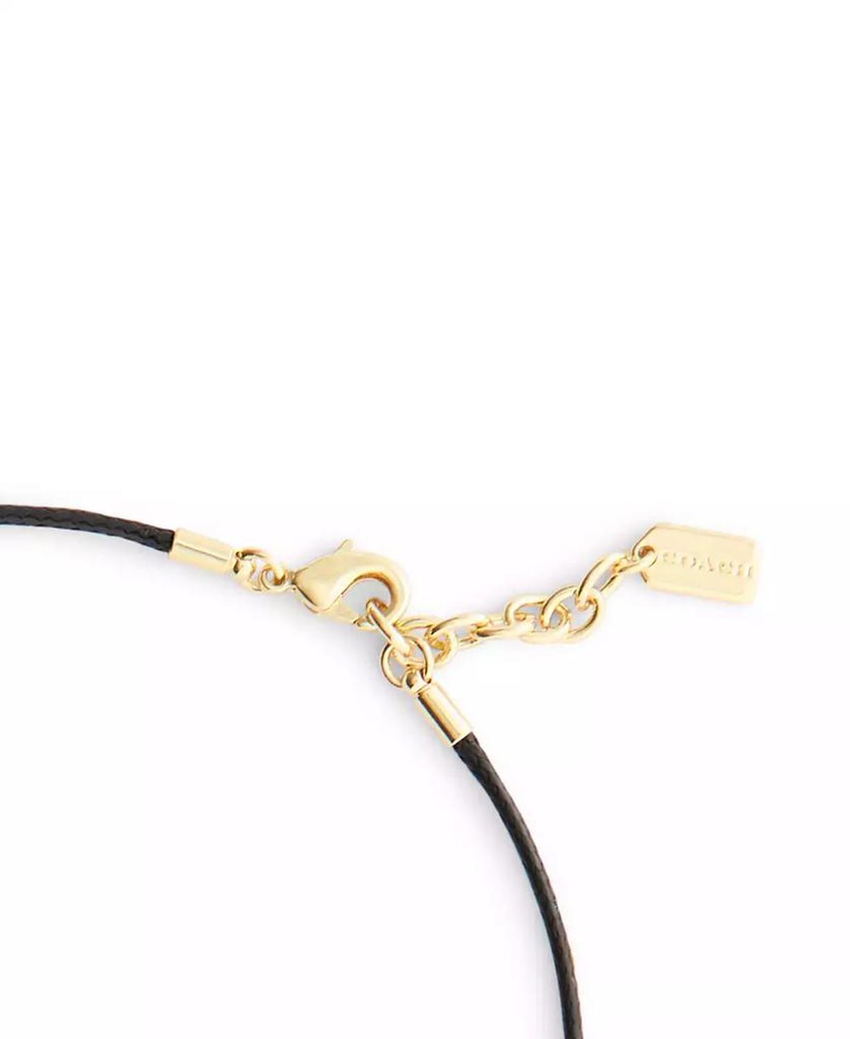 Faux Cultured Pearl Signature Puffy Heart Pendant Necklace