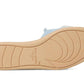Flourish Denim Flat Sandal