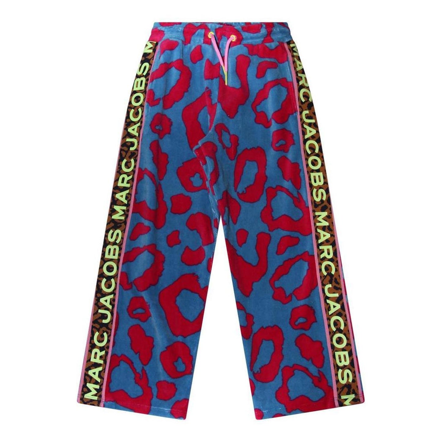 The Marc Jacobs Kids Velvet Effect Drawstring Trousers