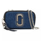 The Denim Chain Snapshot Crossbody Bag