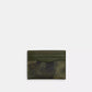 Slim Id Card Case In Signature Camo Print