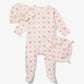 Metallic Logo Cotton Pajama Baby Gift Set