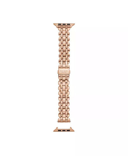 Women's Rose Gold-Tone Stainless Steel Band for Apple Watch, 42,44,45,49mm