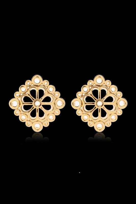 Kate Spade Spade Flower Lace Studs