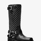 Crosby Grommeted Leather Moto Boot