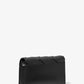 Jet Set Medium Woven Leather Crossbody Bag