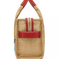 The Small Woven Daisy Tote Bag