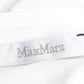 Maxmara Humor Logo-Print T-shirt in White Cotton Jersey