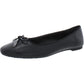 Womens Leather Ballet Flats