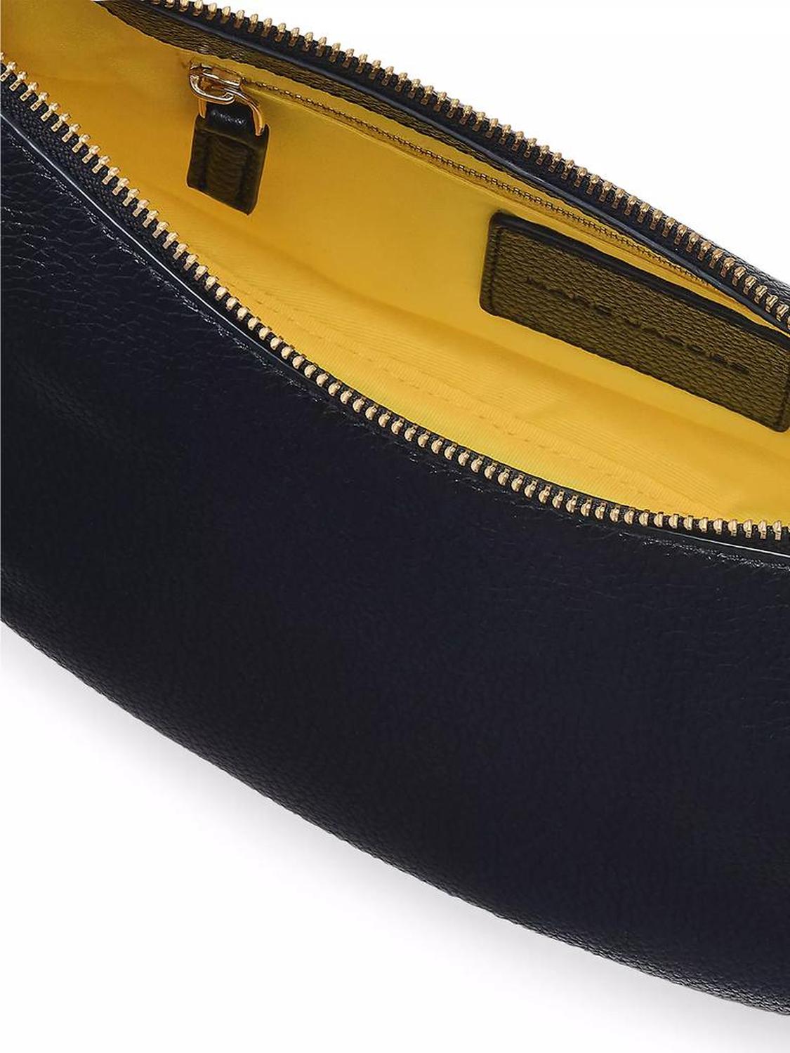 The Crescent Leather Hobo Bag