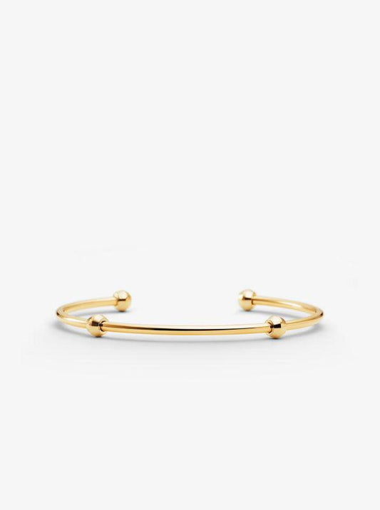 Precious Metal-Plated Sterling Silver Starter Cuff