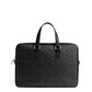 Men's Caden Brief Signature Coated Canvas Laptop Bag