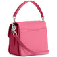 Polished Pebble Leather Cassie Crossbody 19 with Heart Strap