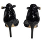 Kimberly Sandals in Black Leather
