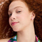 Pop Of Joy 10mm Spade Flower Studs