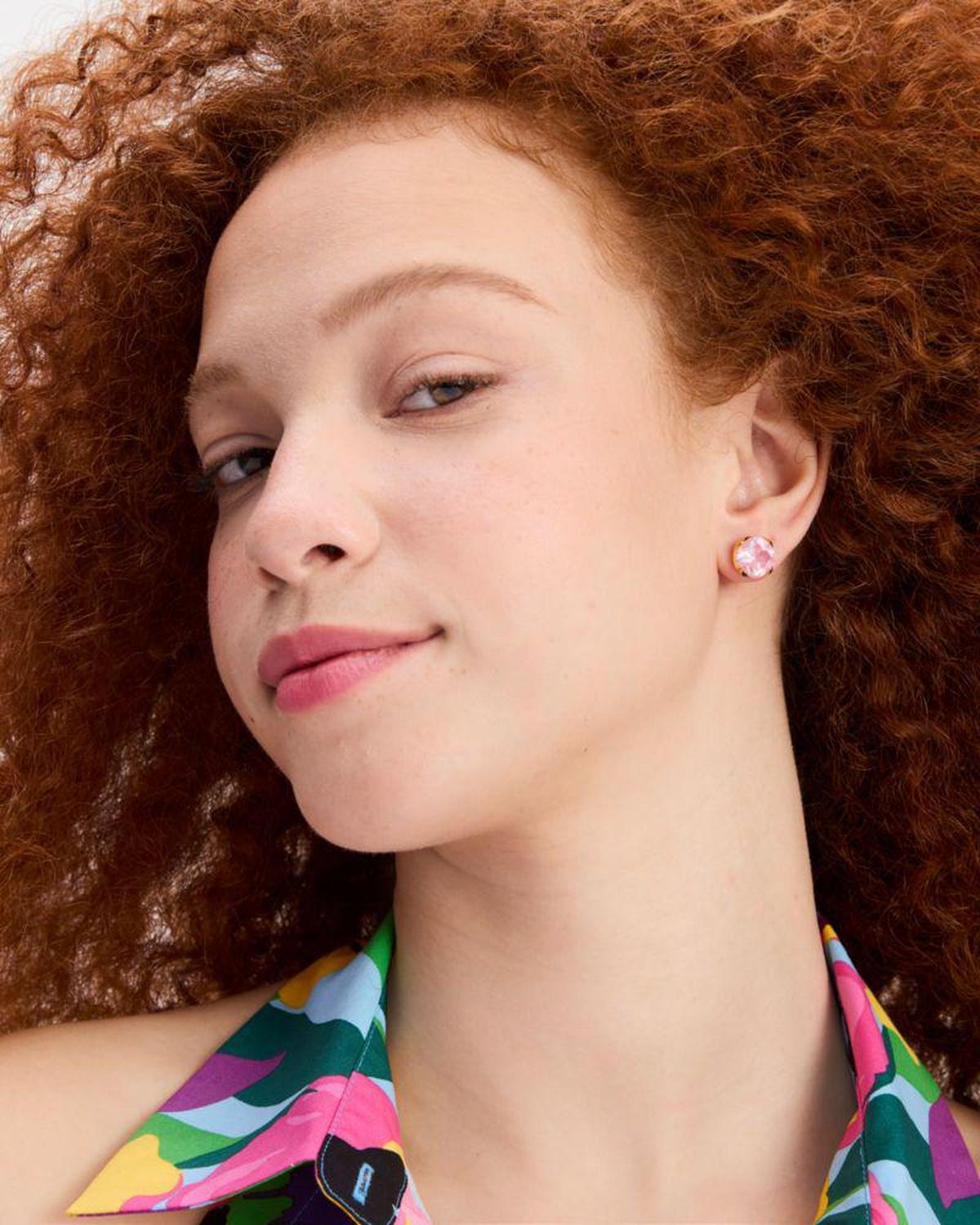 Pop Of Joy 10mm Spade Flower Studs