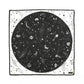 Women's Zodiac Constellations Silk Square Scarf