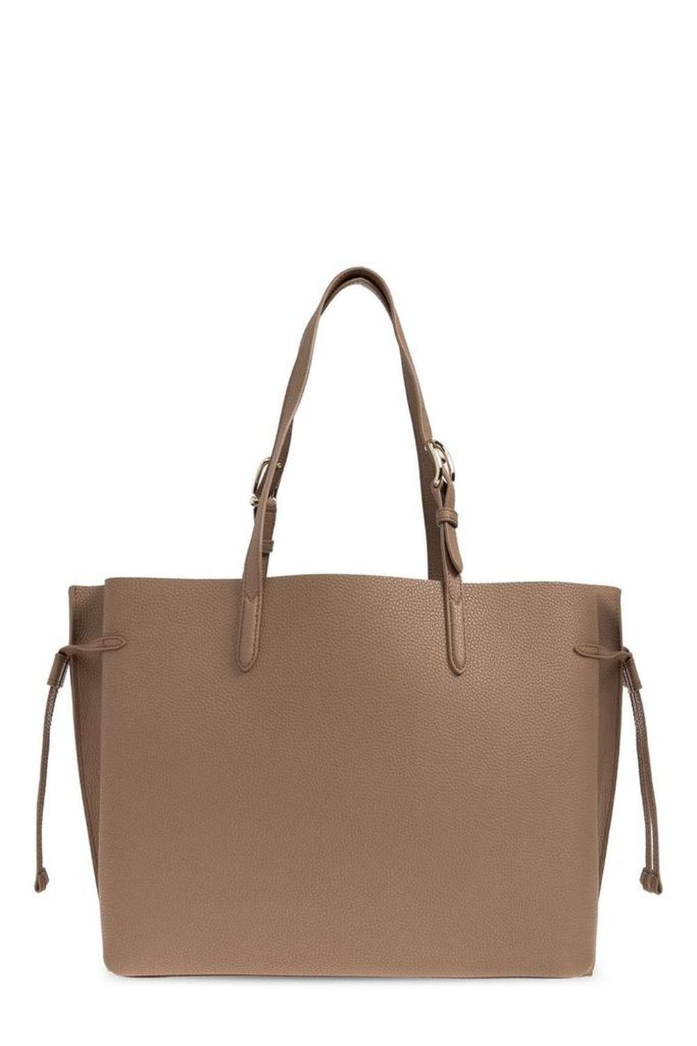 Furla Ava Logo Printed Large Shopper Bag