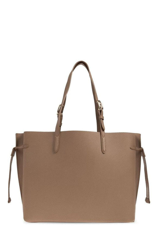 Furla Ava Logo Printed Large Shopper Bag