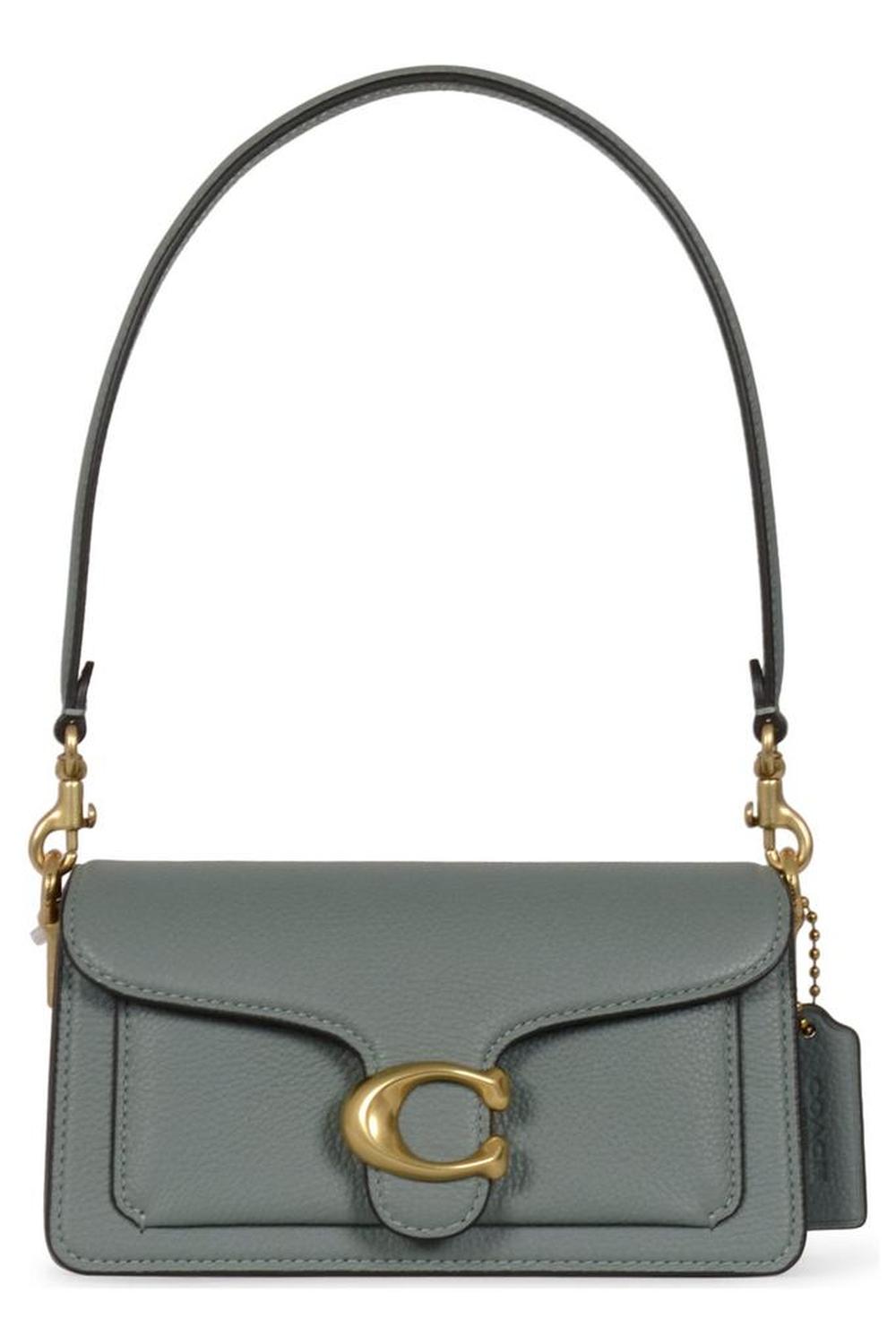 Coach Tabby 20 Logo Plaque Shoulder Bag