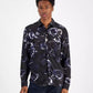 Men's Slim-Fit Floral Button-Down Shirt