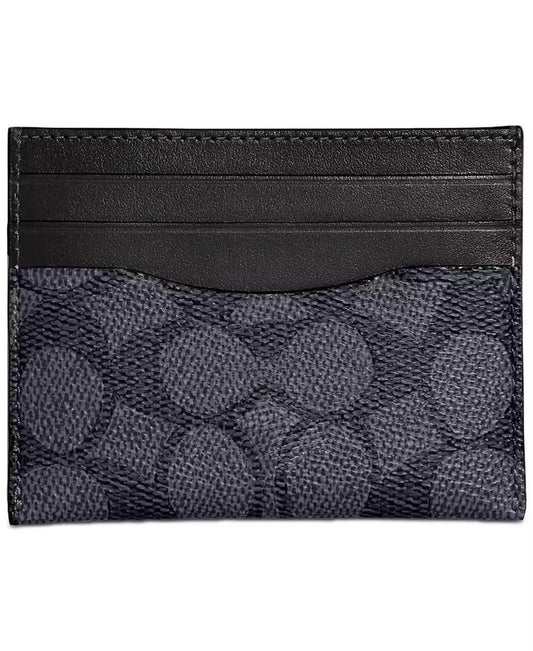 Men's Signature Flat Card Case