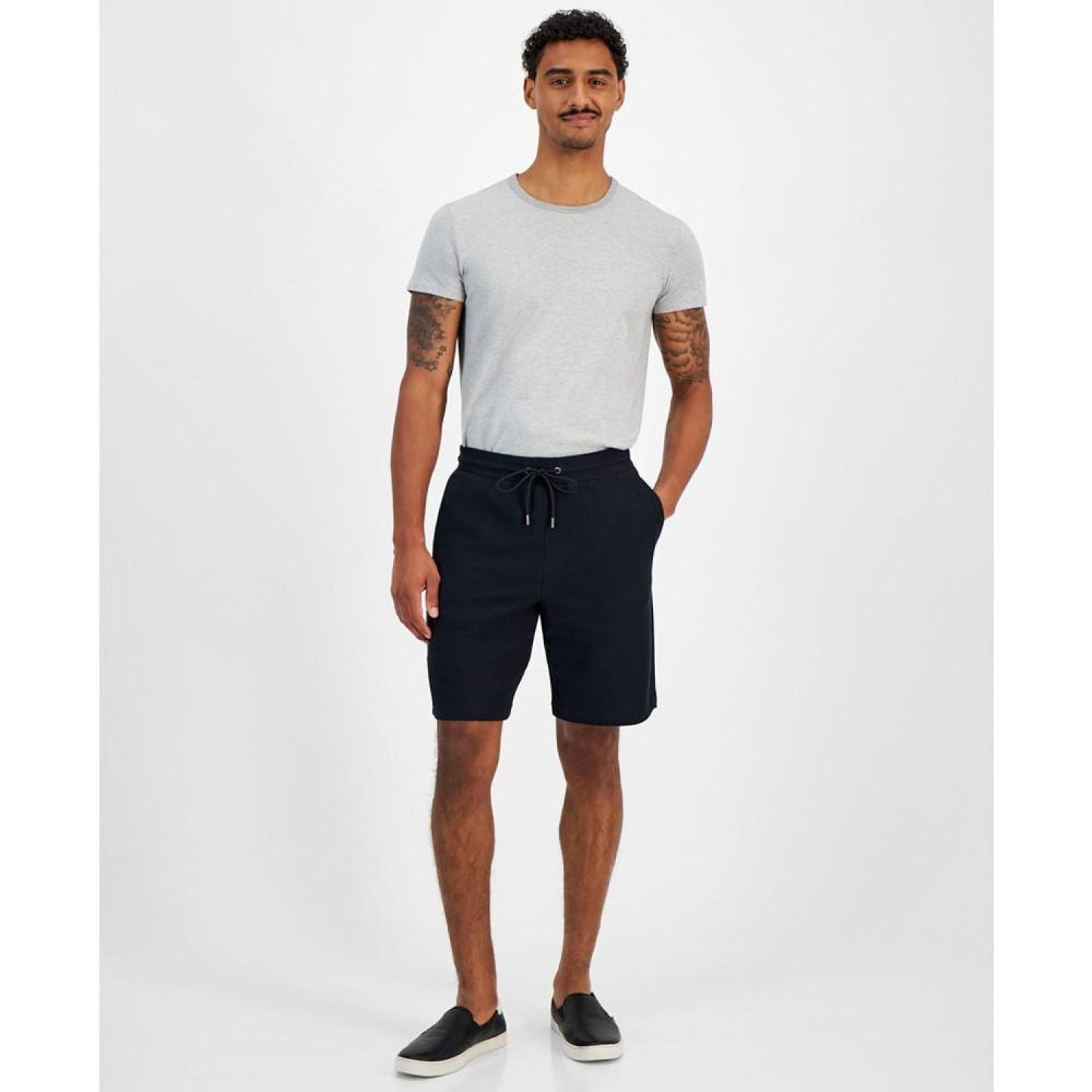 Men's Double-Knit Drawstring Shorts