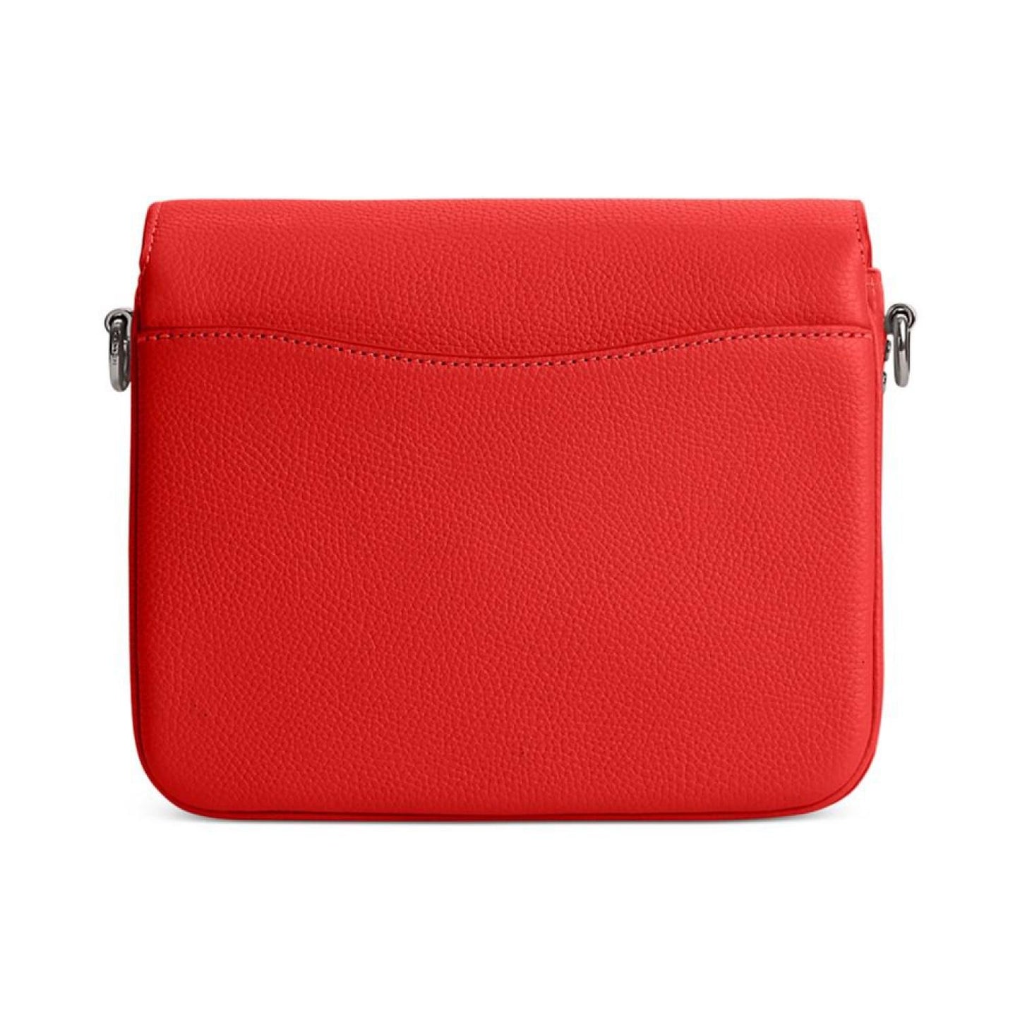 Polished Pebble Leather Cassie Crossbody 19 with Heart Strap