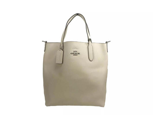 Michael Kors Leather Chalk Small Thea Tote Shoulder Purse Women's Bag