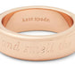 Idiom Ring Stop and Smell the Roses