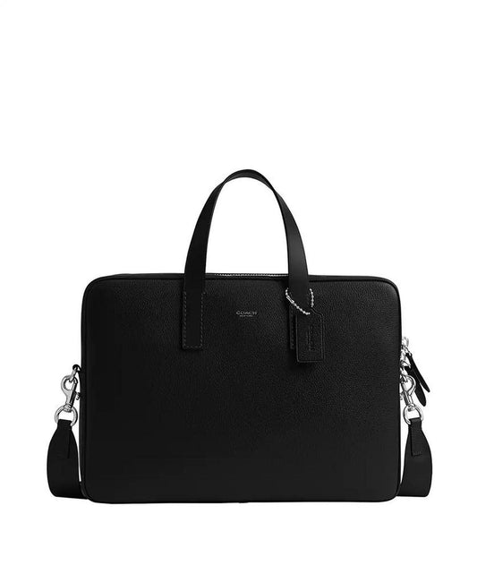 Men's Carlyle Polished Pebble Brief Bag
