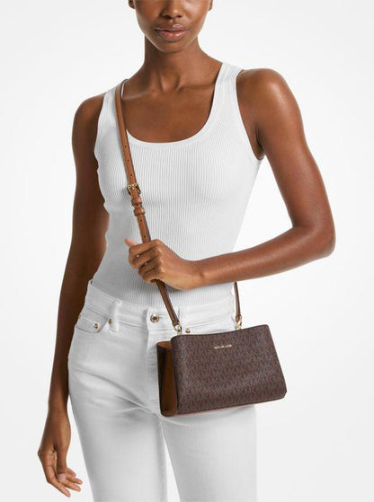 Ruthie Small Signature Logo Crossbody Bag