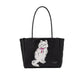 Whiskers Crystal Embellished Fabric Medium Everything Over The Shoulder Tote