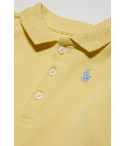 Ruffled Cotton Polo Dress & Bloomer (Toddler)