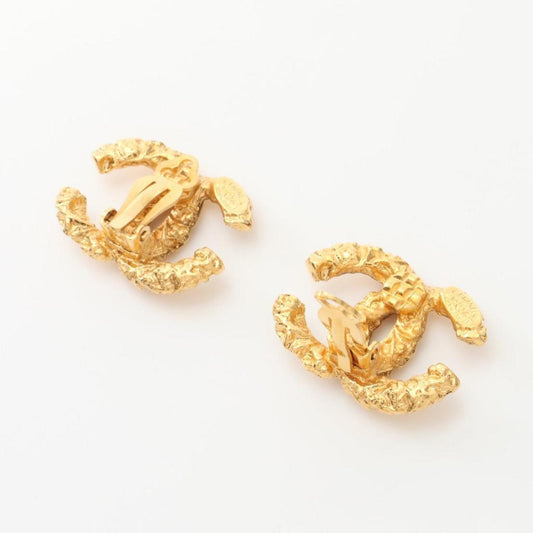Coco Mark Earrings Gp Gold 93A