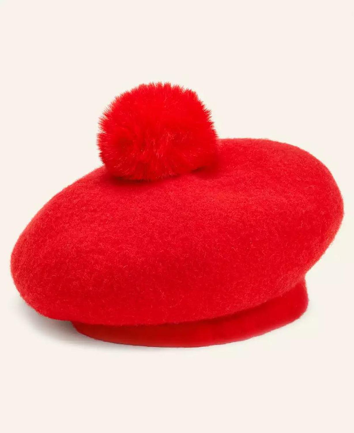 Disney | Macy's Minnie Mouse Pom-Pom Beret Hat, Macy's Exclusive