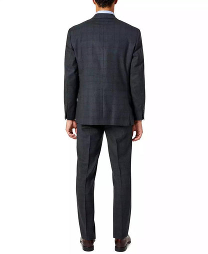Men's Modern-Fit Airsoft Stretch Wool-Blend Suit Separates
