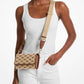 Jet Set Large Logo Jacquard Crossbody Bag