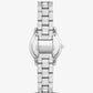 Limited-Edition Petite Runway Pavé Silver-Tone Watch