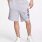 Men's Cotton Sketch-Logo Relaxed Shorts